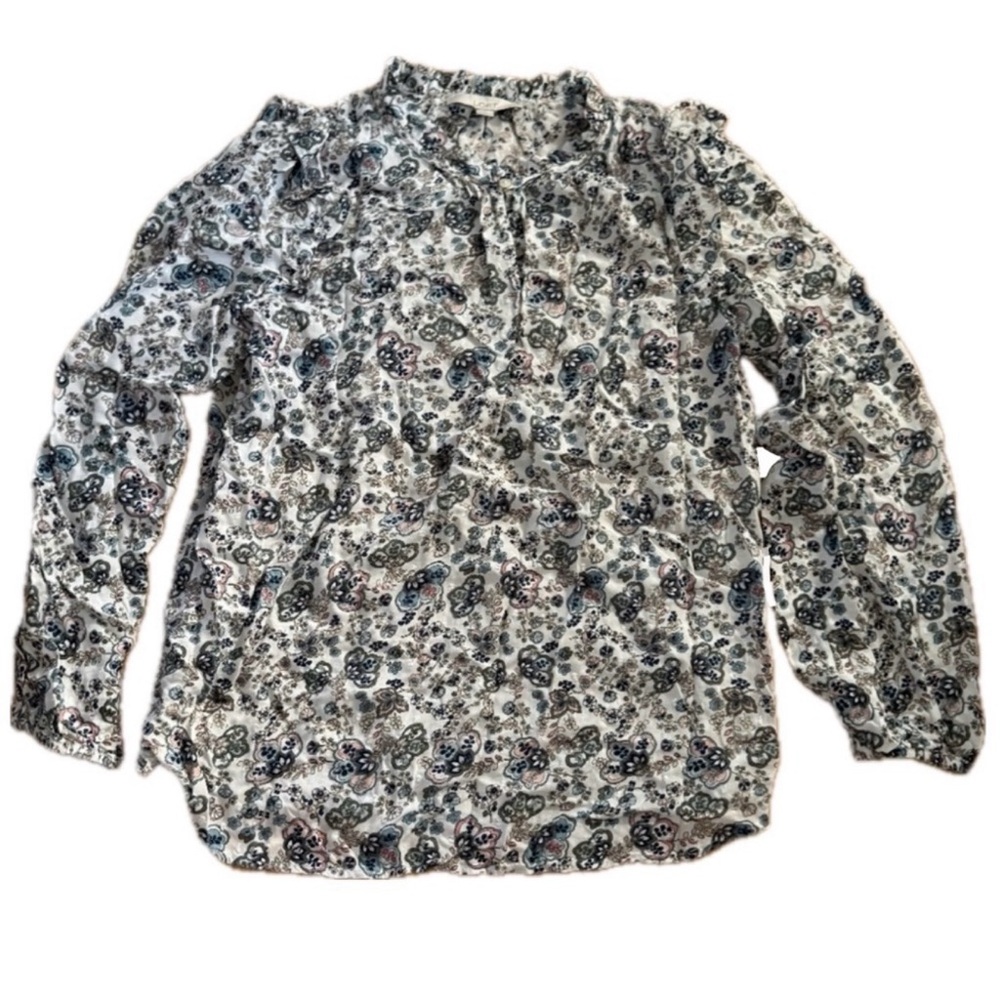 LOFT Women's Long Sleeve
Printed Blouse